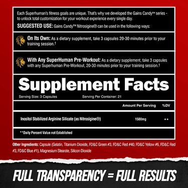 Gains Candy™ Nitrosigine®